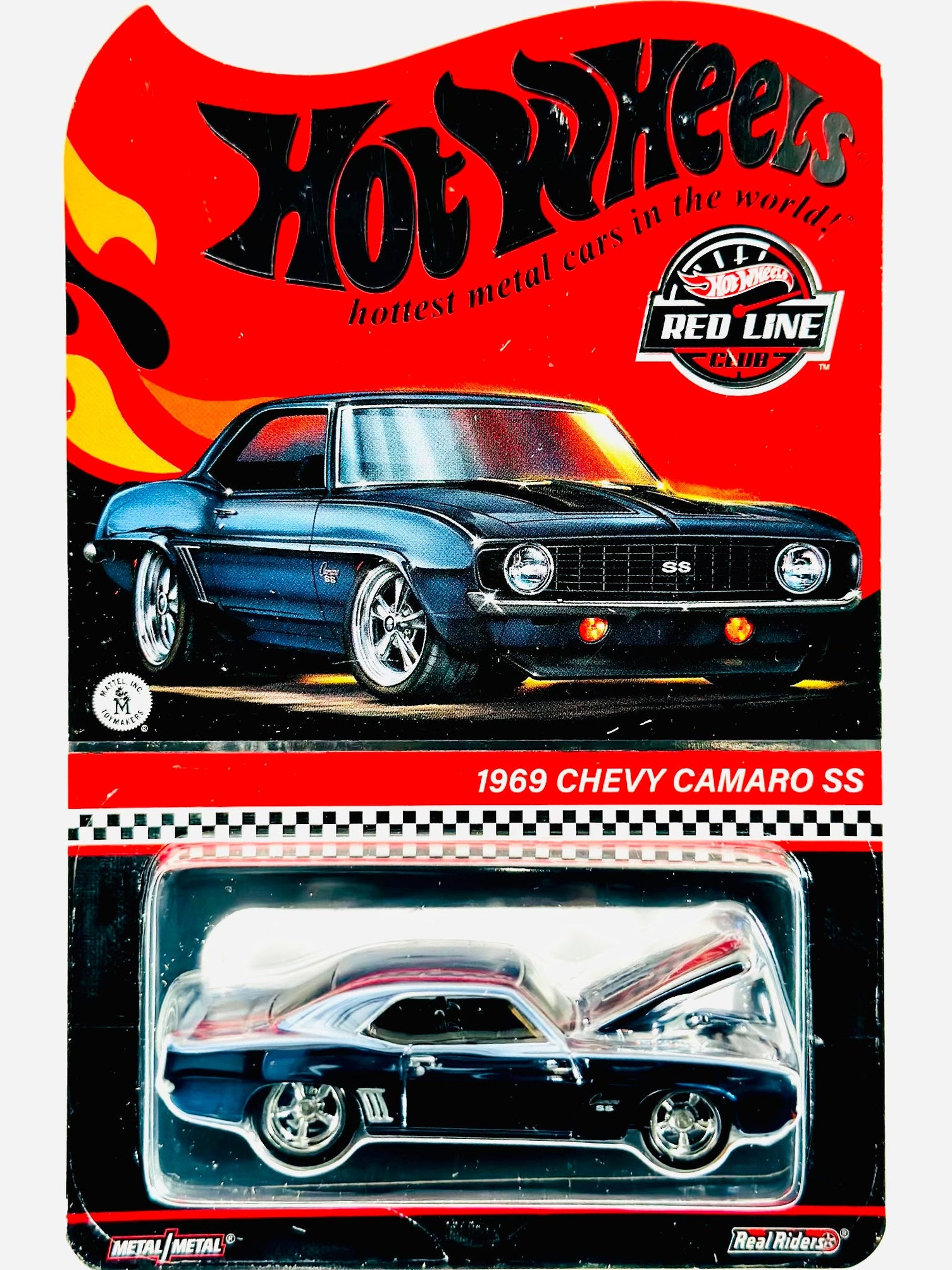 Hot Wheels 2023 RLC 1969 Chevy Camaro SS Jcardiecast
