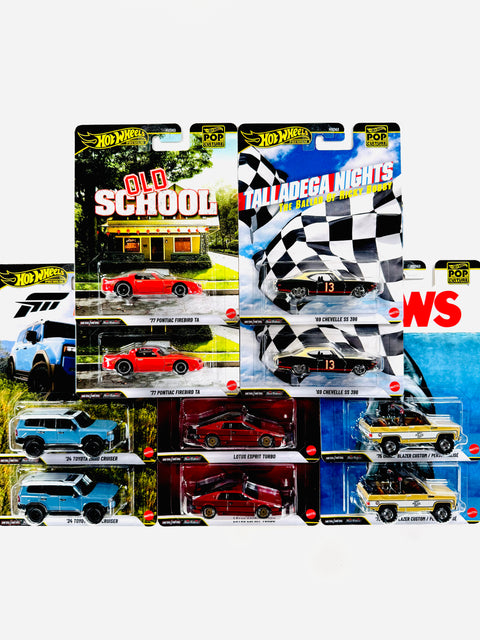 Hot Wheels 2026 Pop Culture Factory Sealed Case T (10 Cars)