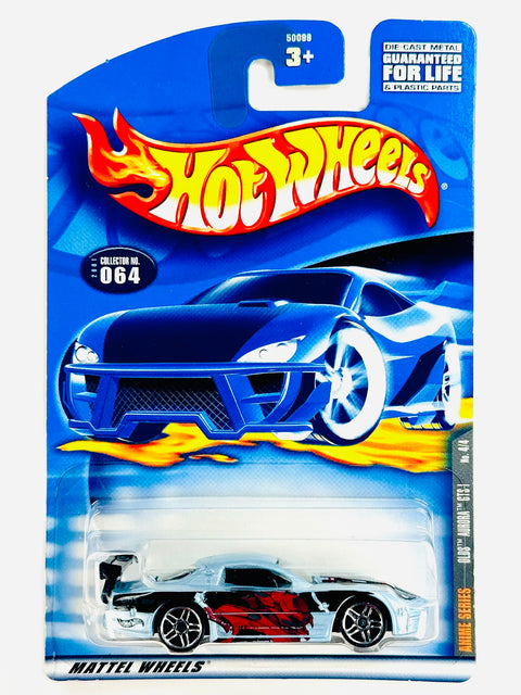 Hot Wheels 2001 Anime Series Olds Aurora GTS-I - Damaged/Yellow Blister