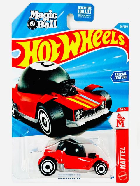 Hot Wheels Mattel Magic Ball Decidedly Go (70/250) - Damaged Card/Blister