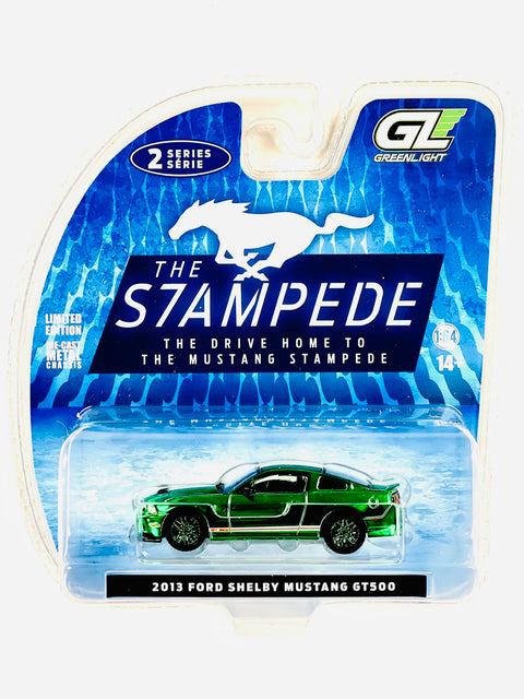 Greenlight The Mustang Stampede Series 2 2013 Ford Shelby Mustang GT500 Race Red Chase