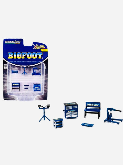 Greenlight Auto Body Shop Tool Accessories Series 2 Bigfoot Monster Truck