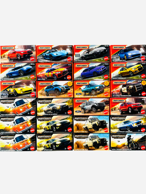 Matchbox 2026 Power Grabs Case L (24ct Assortment Mix Varies)