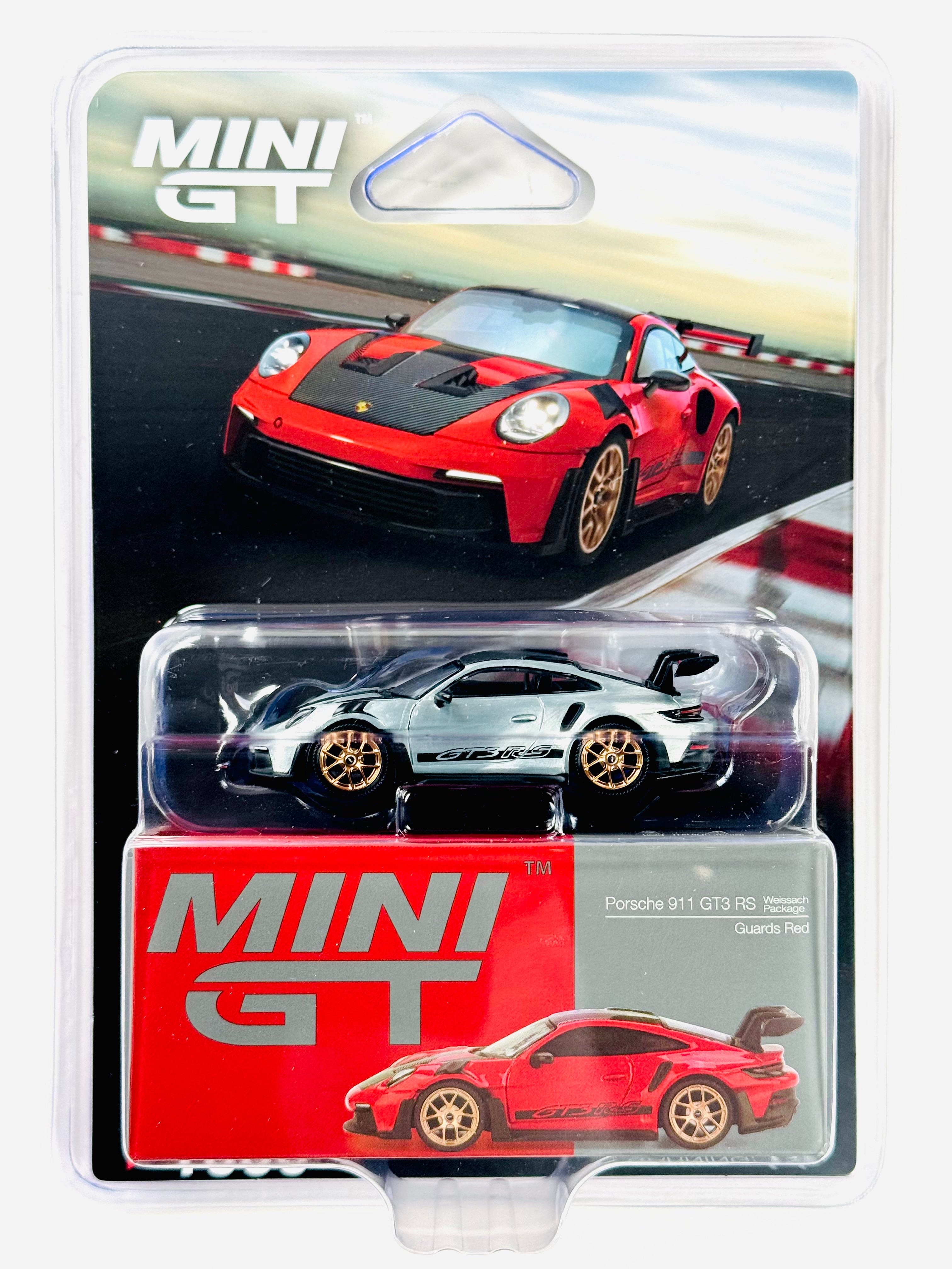 Mini GT Porsche 911 (992) GT3 RS Weissach Package Guards Red #1060