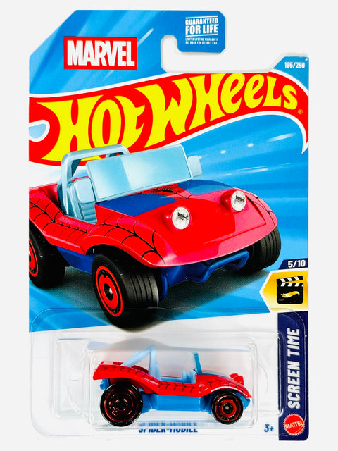 Hot Wheels Screen Time Spider Man (195/250) - Damaged Card/Blister