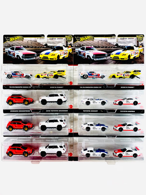 Hot Wheels 2025 Target Exclusive 2 Pack Factory Sealed Case S (8 Pieces)