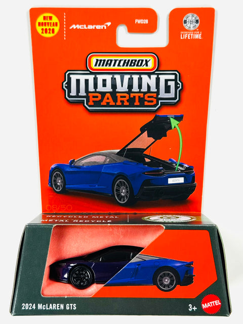 Matchbox 2026 Moving Parts Case N 2024 McLaren GT