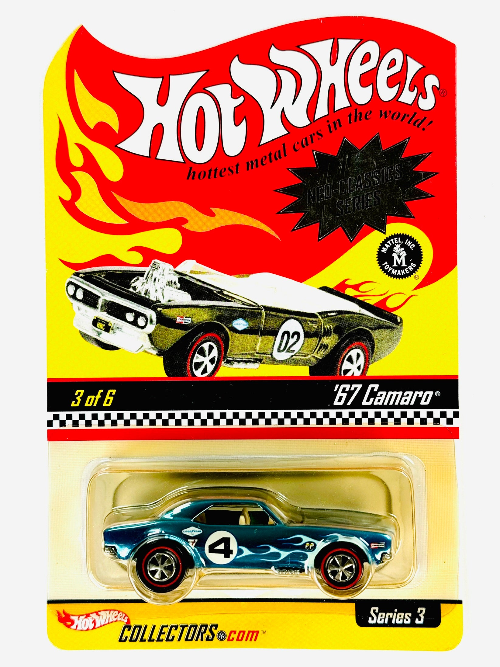 Hot Wheels 2003 RLC Exclusive Neo Classics Series 3 '67 Camaro
