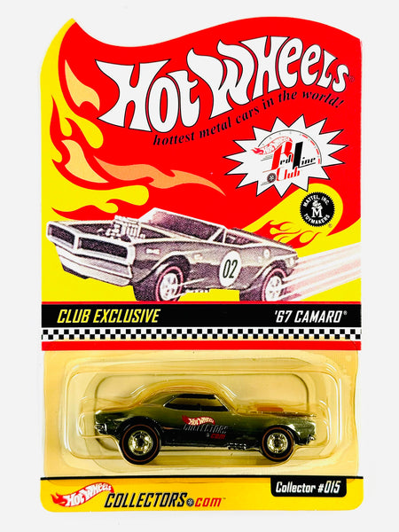 ホットウィール RLC限定 '67 Camaro Hot Wheels 2002 RLC Club Exclusive '67 Camaro Collector #015