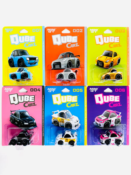 Mini GT QubeCarz Series 1 Liberty Walk Assortment Set (6 Cars
