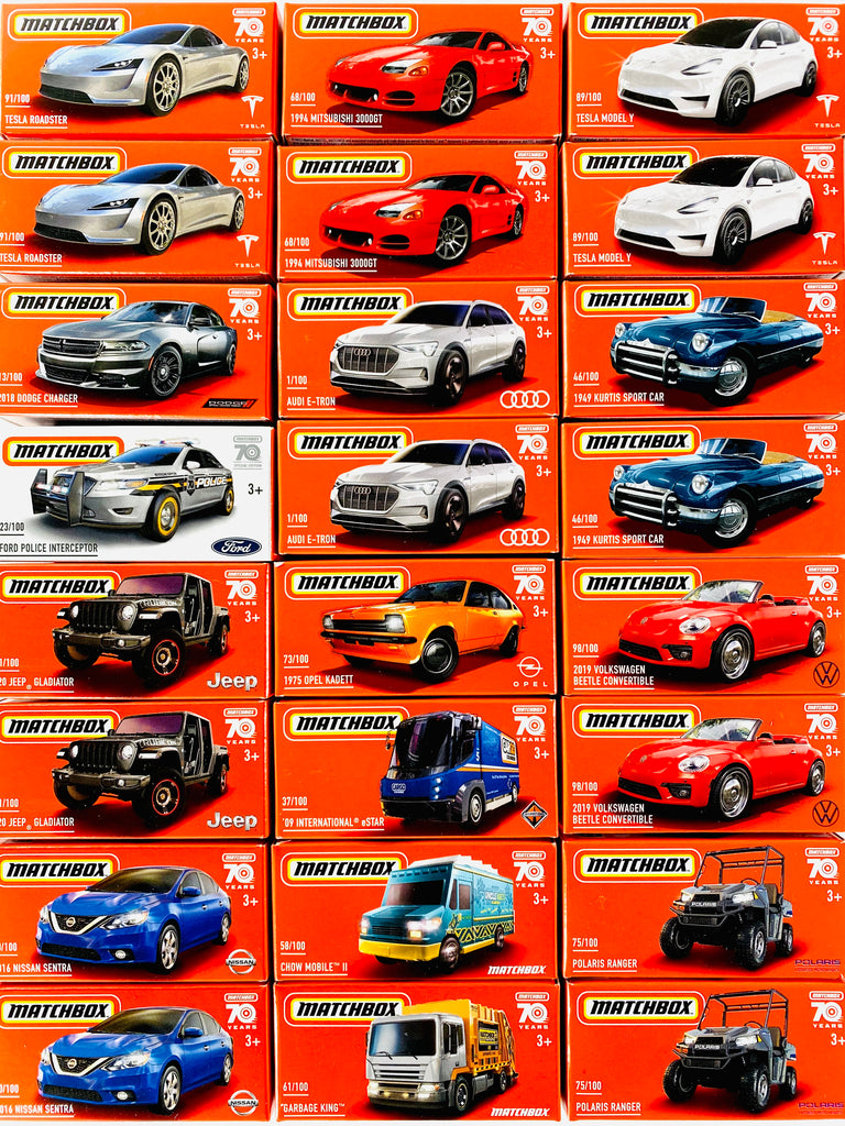 MATCHBOX 2023 POWER GRABS CASE L (24 Cars) – Jcardiecast