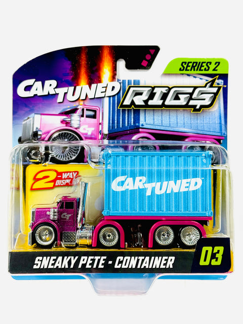 CarTuned 2026 Series 2 Container Rigs Sneaky Pete Pink/Blue Container #03