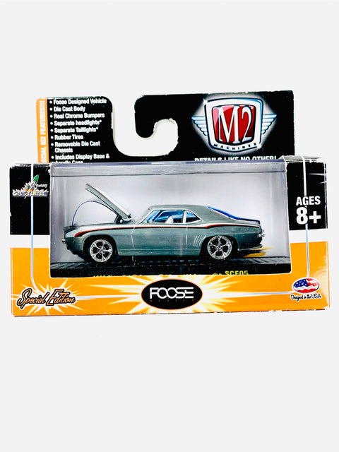 M2 Machines Auto-thentics Walmart Exclusive Foose 1969 Chevrolet Foose Camaro - Damaged Box