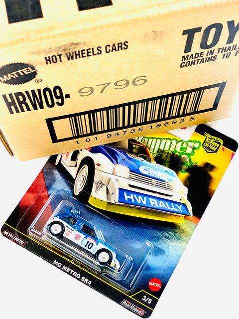 Hot Wheels 2025 Car Culture MG Metro 6R4 Factory Sealed Solid Pack (10 Cars)