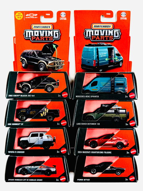 Matchbox 2026 Moving Parts Mix 8 Factory Sealed Case R (4 Cases)