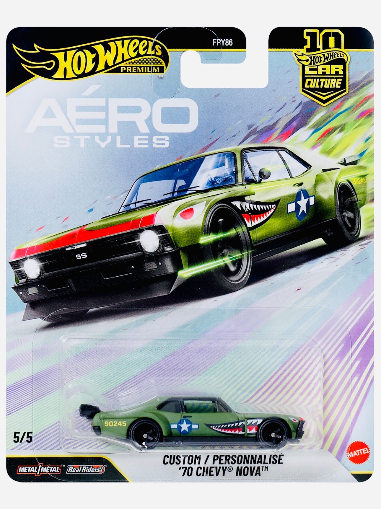 Hot Wheels 2026 Car Culture AeroStyles Flying Tiger Custom '70