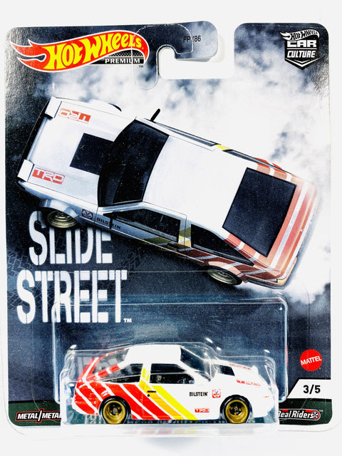 HOT WHEELS 2021 CAR CULTURE SLIDE STREET BILSTEIN TOYOTA AE86 SPRINTER TRUENO - Damaged Card
