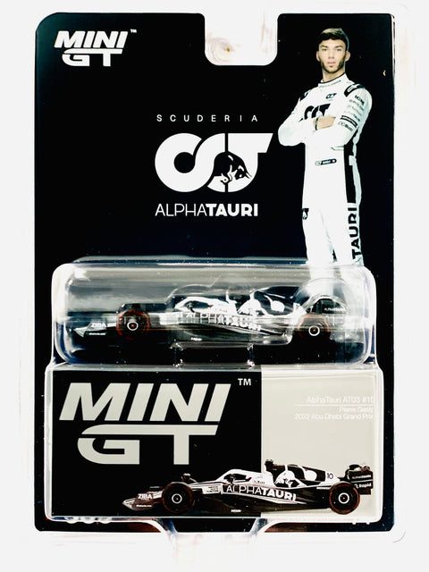 Mini Gt Mijo Exclusives F1 Alpha Tauri At03 #10 Pierre Gasly 2022 F1 #539 - Damaged Blister