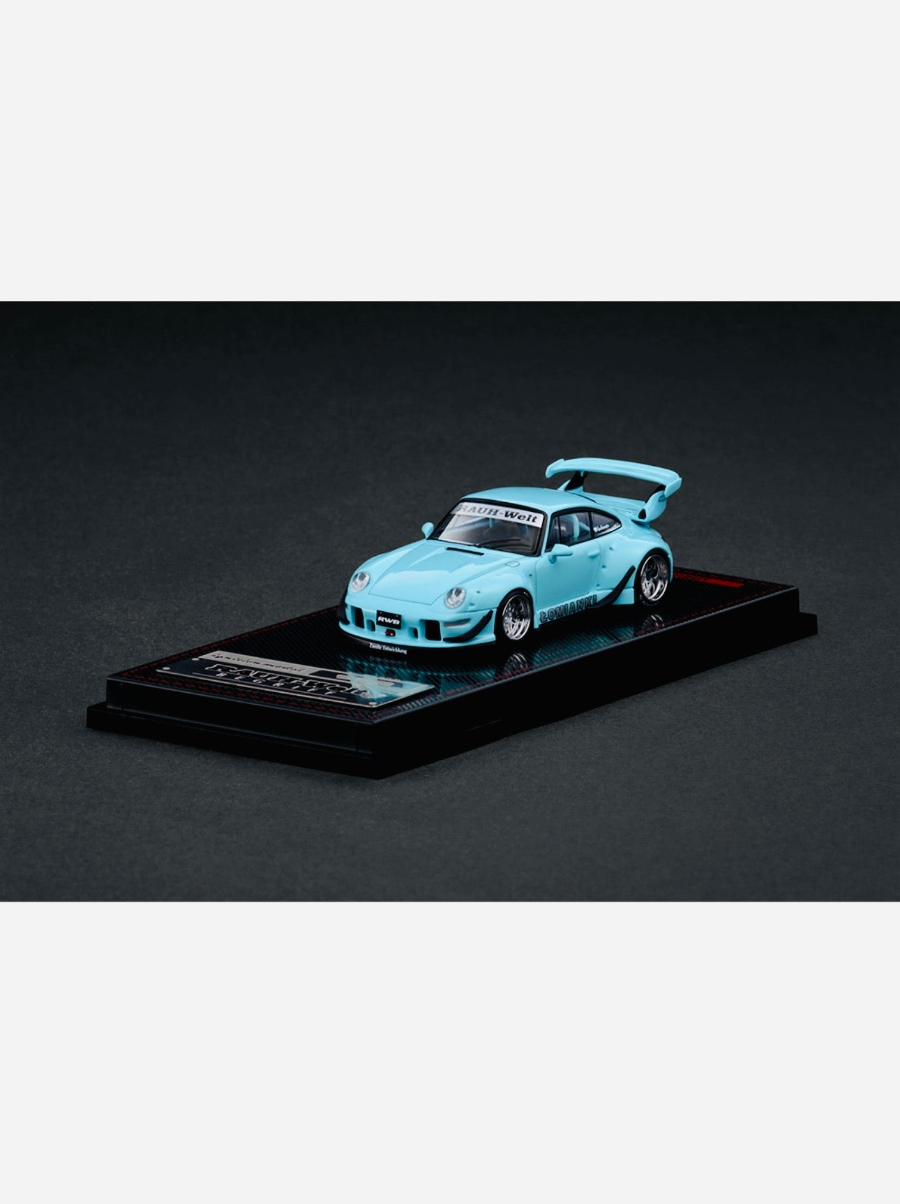 Ignition Model Factory Sealed Rauh Welt Begriff RWB 993 Blue Green