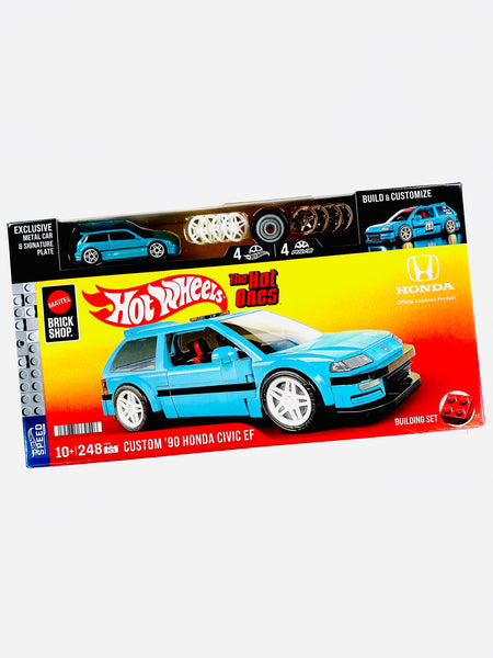 Hot Wheels The Hot Ones Brick Shop Custom '90 Honda Civic EF