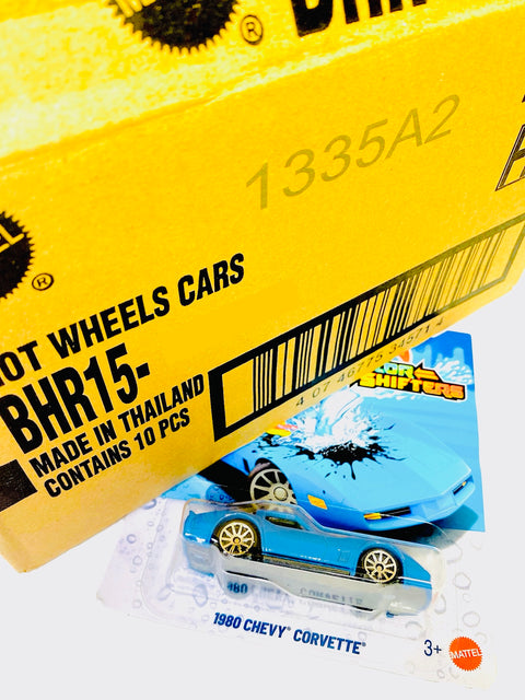 Hot Wheels 2025 Color Shift Transformers 1980 Chevy Corvette Solid Pack (10 Cars)