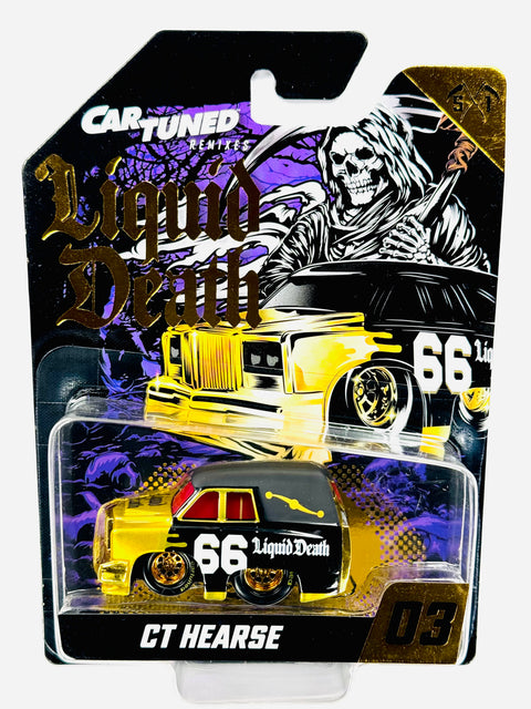 CarTuned Series 1 Liquid Death CT Hearse Black #3