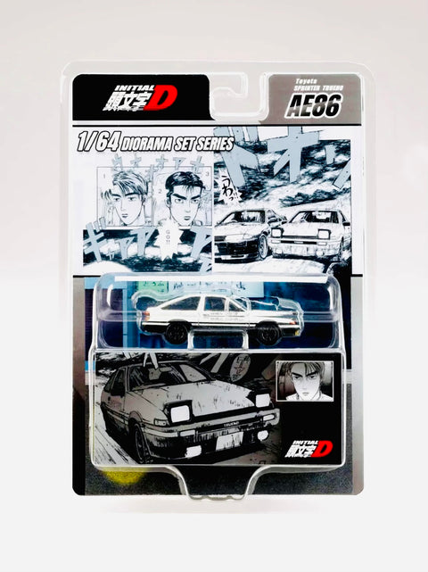 Inital D Hobby Japan Toyota Sprinter Trueno AE86 Takumi Fujiwara VS Takeshi Nakazato