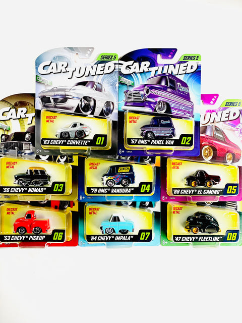 Car Tuned 2025 Series 5 Mainline Assortment (8 Cars)