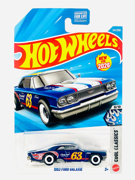 Fabulous AssortedBook limited edition★レア Hot Wheels Cool Classics 1963 Ford Galaxie (241/250) - Damaged