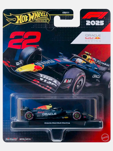 Hot Wheels 2025 F1 Formula 1 Race Team Oracle Red Bull Racing Yuki Tsunoda #22 - Damaged Card/Blister