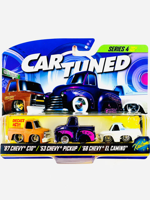Car Tuned Mijo Exclusive Kustoms Series 4 Kool Kustoms Triple Pack