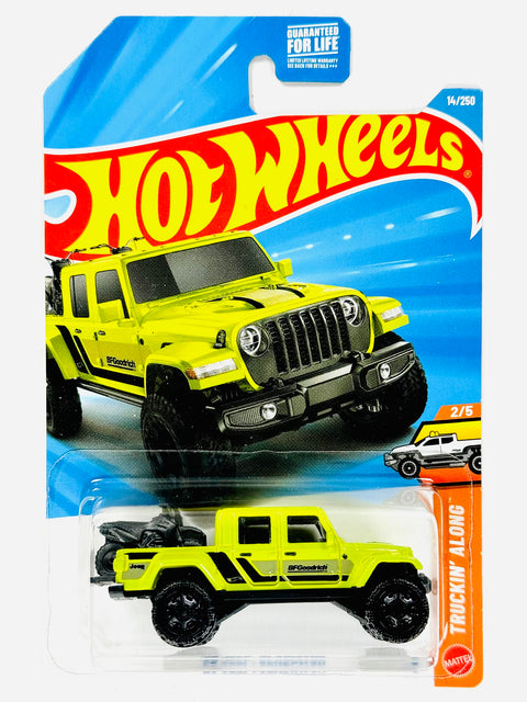 Hot Wheels Truckin' Along '20 Jeep Gladiator (14/250) - Damaged Card/Blister