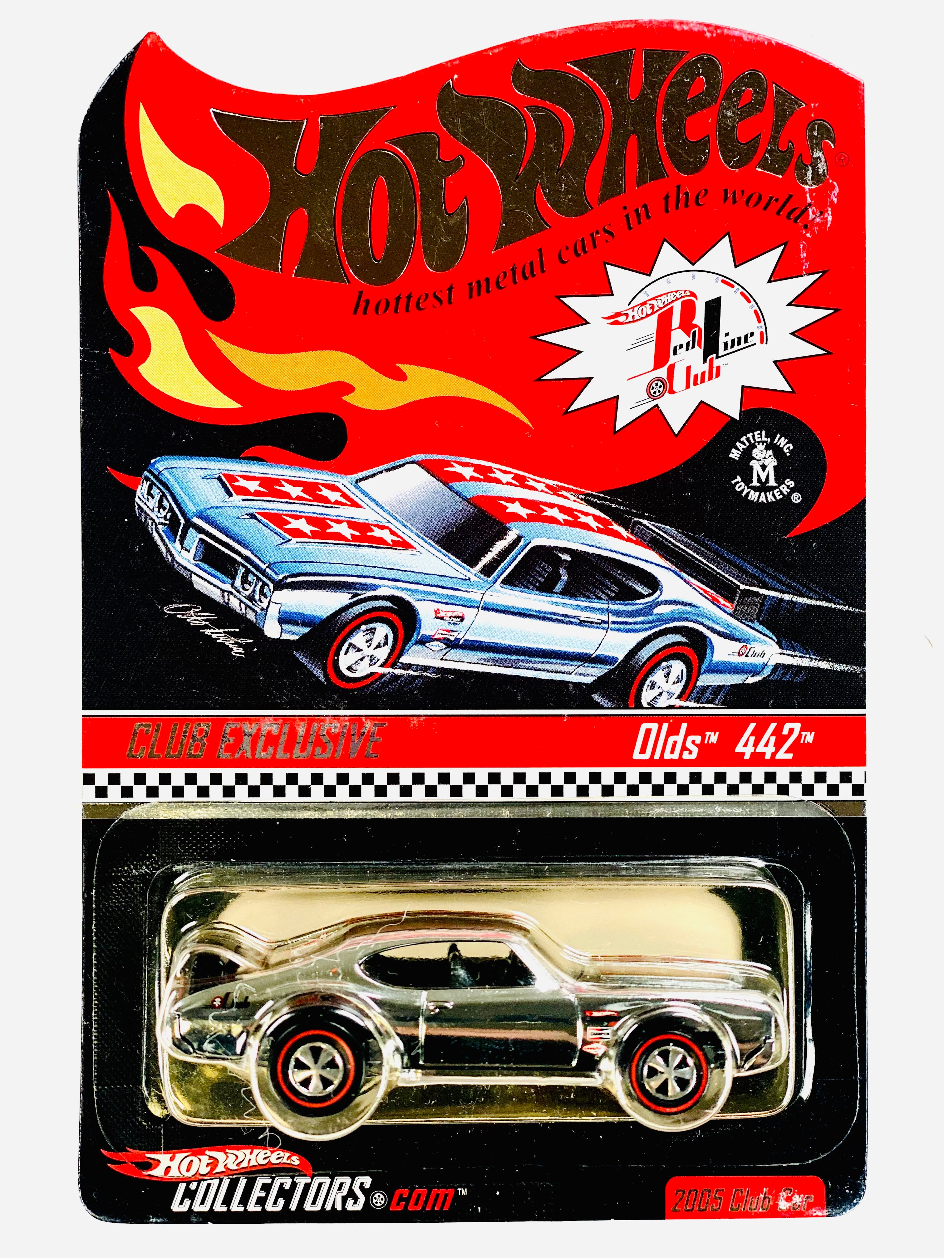 Hot Wheels 2005 RLC Club Exclusive Olds 442 - Damaged Card/Blister