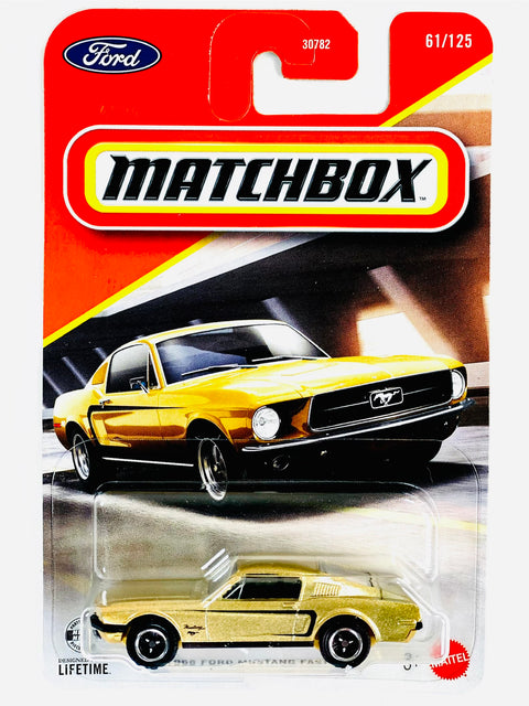 Matchbox 2026 Mix 6 Basic Case G 1968 Ford Mustang Fastback
