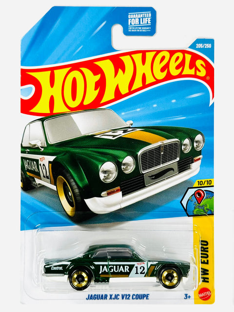 Hot Wheels HW Euro Jaguar XJC V12 Coupe (205/250) - Damaged Card/Blister