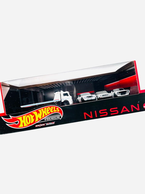 Hot Wheels 2023 Wal-Mart Exclusive Car Culture Premium Nissan Skyline Box Set Diorama - Damaged Box
