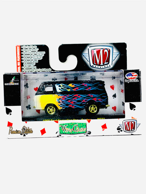M2 Machines Auto-thentics Wild Cars 1965 Ford Ecoline Van Custom Chase - Damaged Box