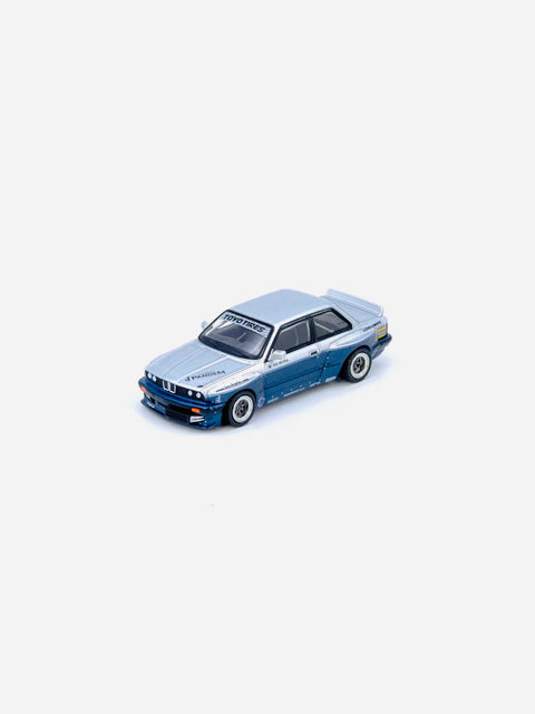 Inno64 Factory Sealed BMW Pandem E30 M3 Silver & Blue