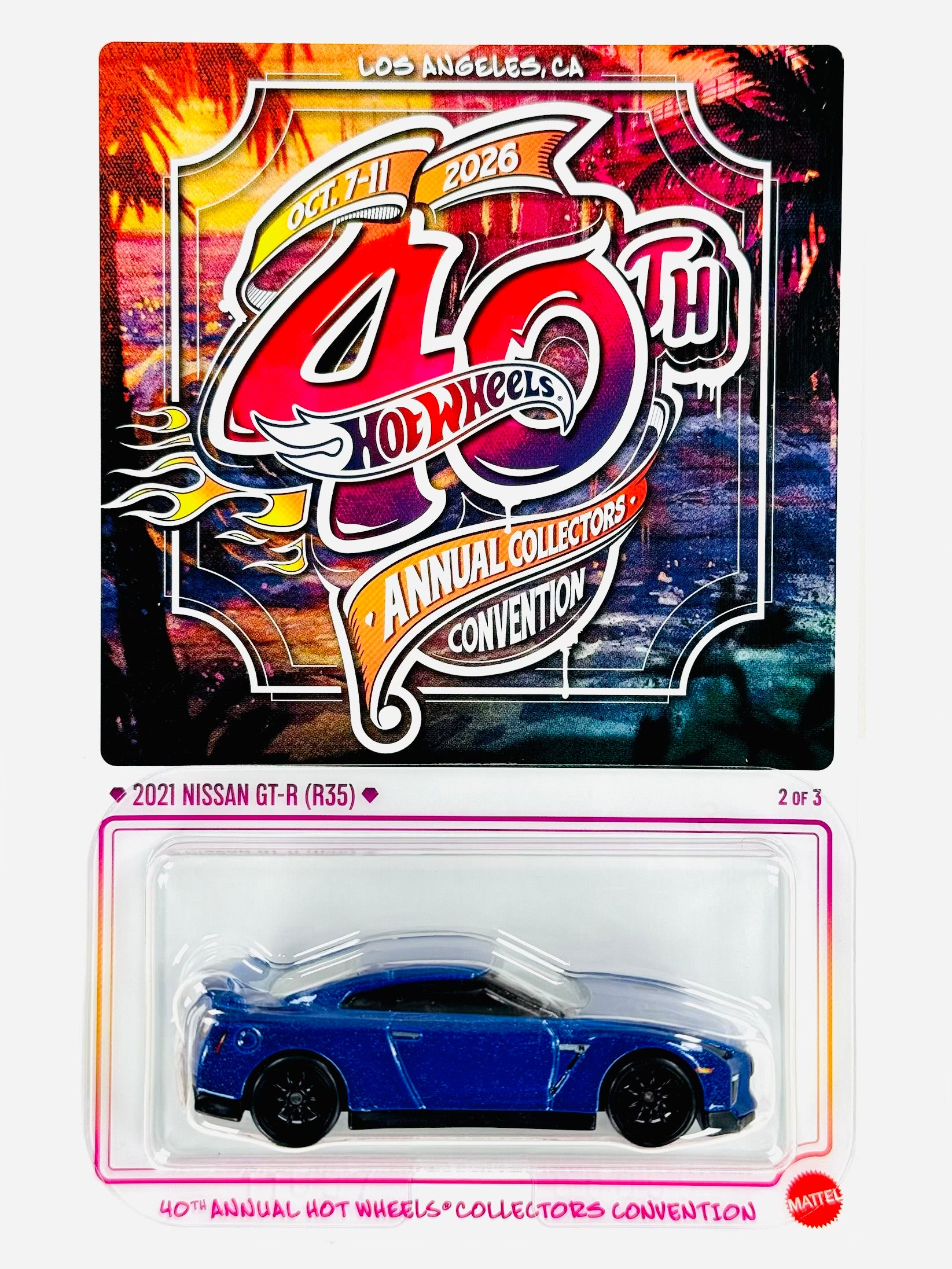 ミニカー Hotwheels 2026 ML Convention Nissan GT Hot Wheels 2026 40th Annual Collectors Convention Los Angeles, CA