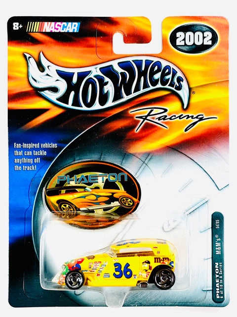 Hot Wheels 2002 Nascar Racing M&M's Phaeton #36 - Damaged Card/Blister