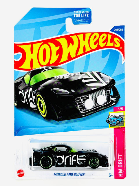 Hot Wheels HW Drift Muscle And Blown (240/250) - Damaged Card