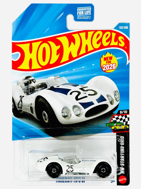 Hot Wheels HW Starting Grid Maserati Tipo 61 (123/250) - Damaged Card/Blister
