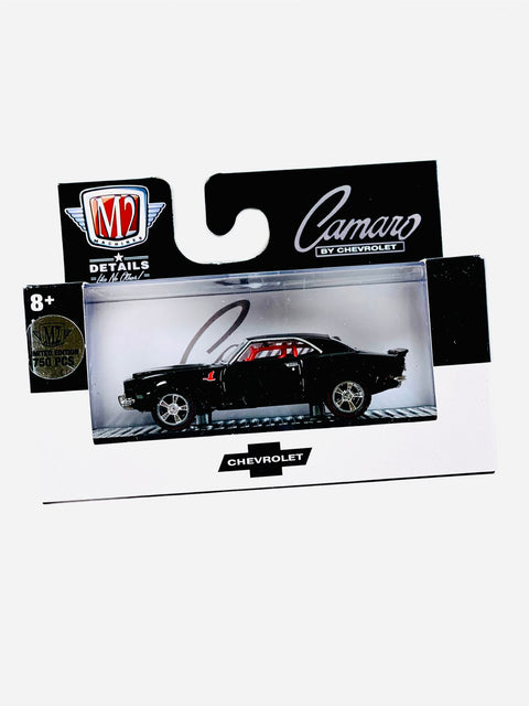 M2 Machines Auto-thentics 1968 Chevrolet Camaro SS 350 Black Chase - Damaged Box