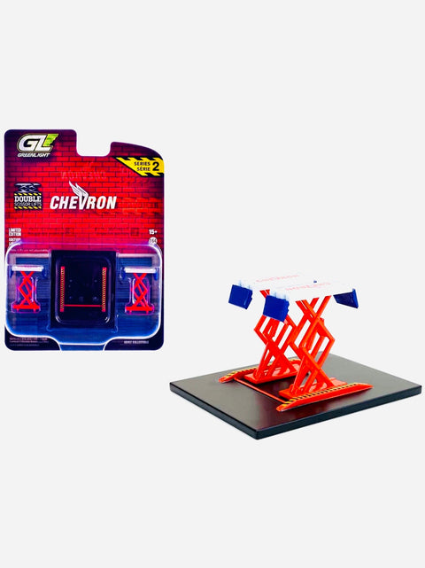 Greenlight Auto Body Shop Automotive Double Scissor Lifts Series 2 Chevron