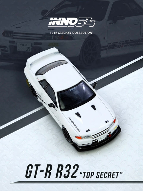 Inno64 Factory Sealed Nissan Top Secret VR32 GTR White