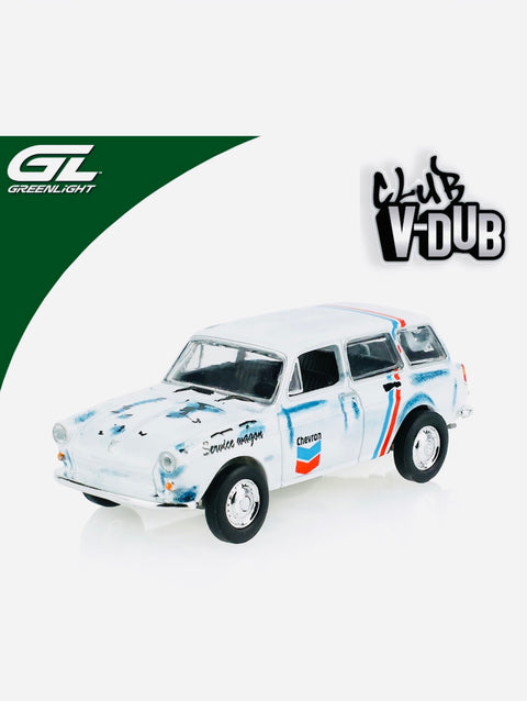 Greenlight Club V-Dub Series 22 Chevron 1966 Volkswagen Type 3 Squareback