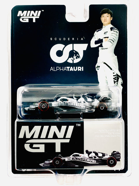 MINI GT MIJO EXCLUSIVES F1 ALPHA TAURI AT03 #22 YUKI TSUNODA 2022 F1 #521 - Damaged Blister