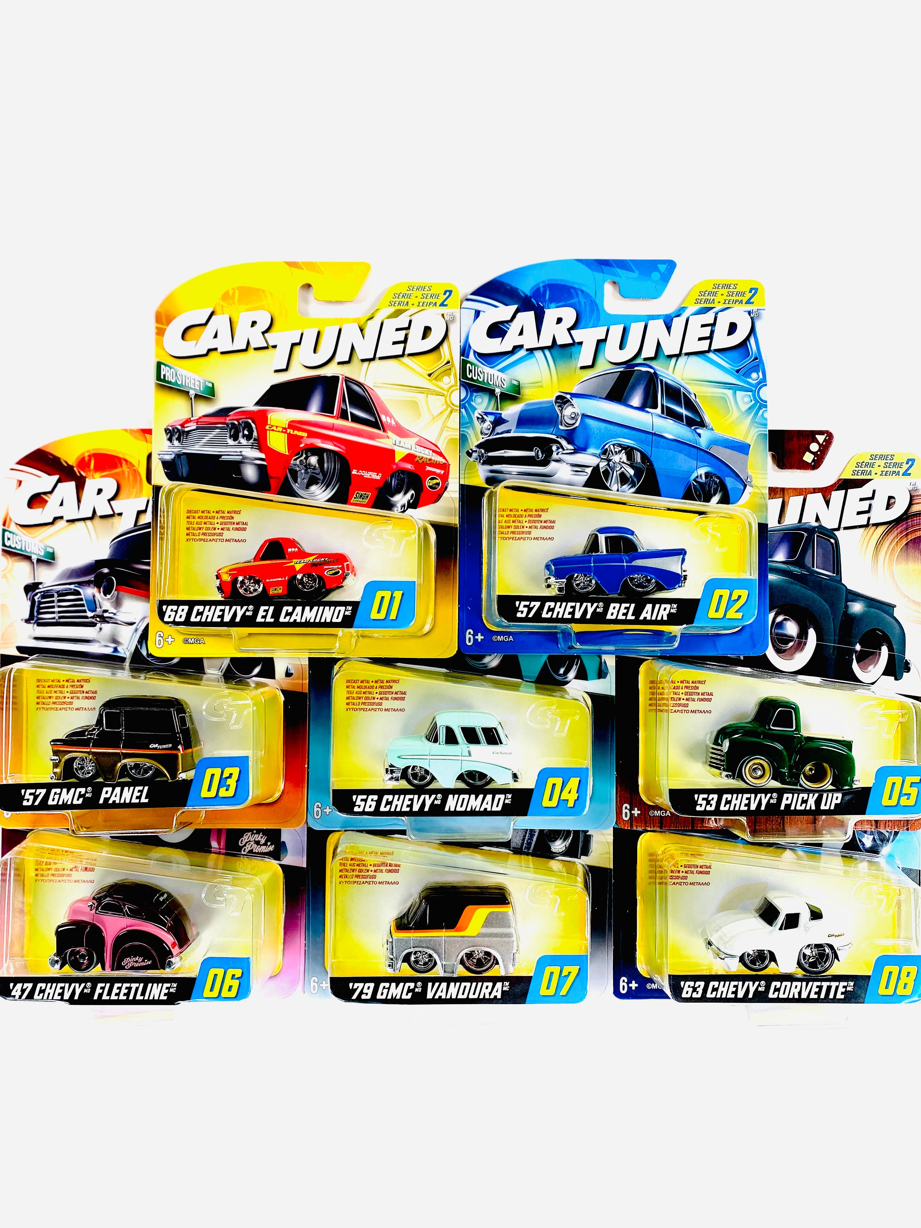 Car Tuned Series 2 Set (8 Cars) – Jcardiecast Car Tuned Series 2 Set (8 Cars) – Jcardiecast