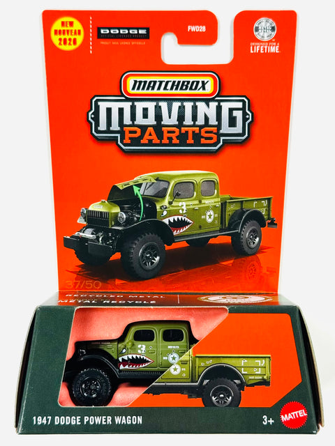 Matchbox 2026 Moving Parts Case P 1947 Dodge Power Wagon