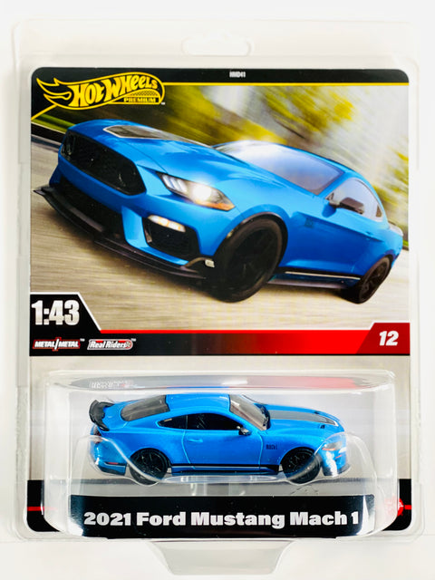 Hot Wheels 2024 Premium 1:43 Scale Case E 2021 Ford Mustang Mach 1 #12